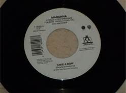 45 RPM Single Madonna Take A Bow Best Hit Single of Her Career