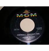 45 RPM Record Everybody's Somebody's Fool