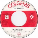 I'm A Believer 45 Record By The Monkees #1 Song For 1966