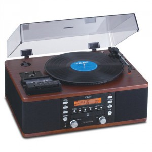 Teac LP-R550USB CD Recorder Walnut